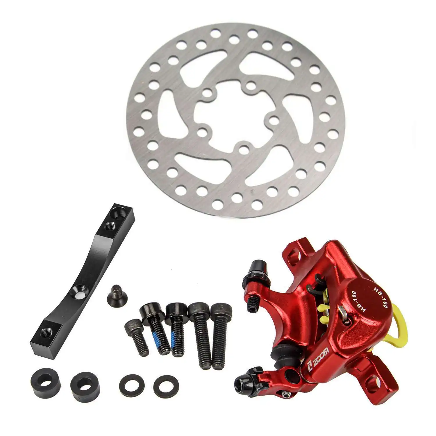 Xtech Hydraulic Brake Brake Disc with Adapter For Xiaomi M365 Pro Scooter Modified Oil Brake Parts Hydraulic Disc Brake Caliper