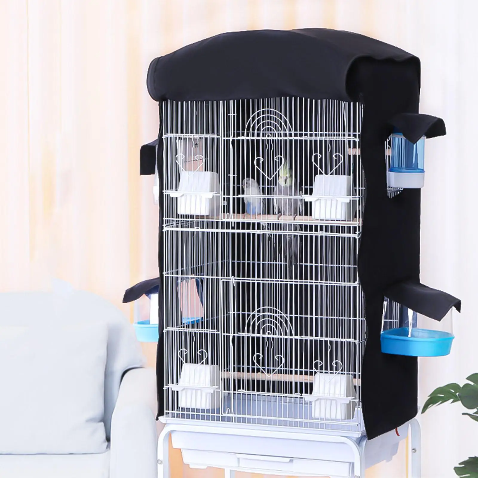 Funda universal antipolvo para jaula de pájaros y aves - imagen 4