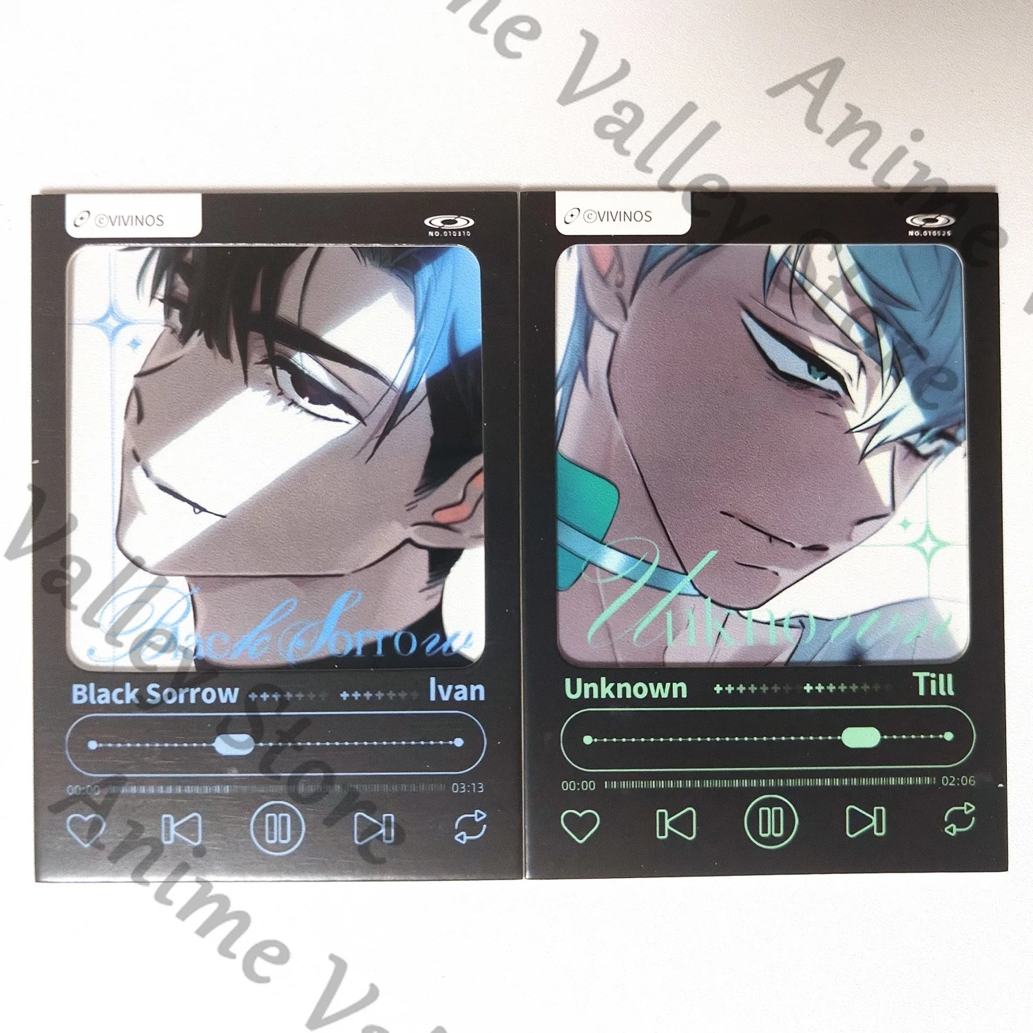

Genuine Anime Alien Stage Ivan Till Cosplay Special Edition Transparent Card Cartoon Cards Collection Adorn Xmas Birthday Gift