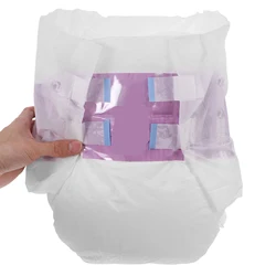 10pcs Adult Diaper Patient Special Diaper Simple Water-Absorbing Protective Adult Diaper