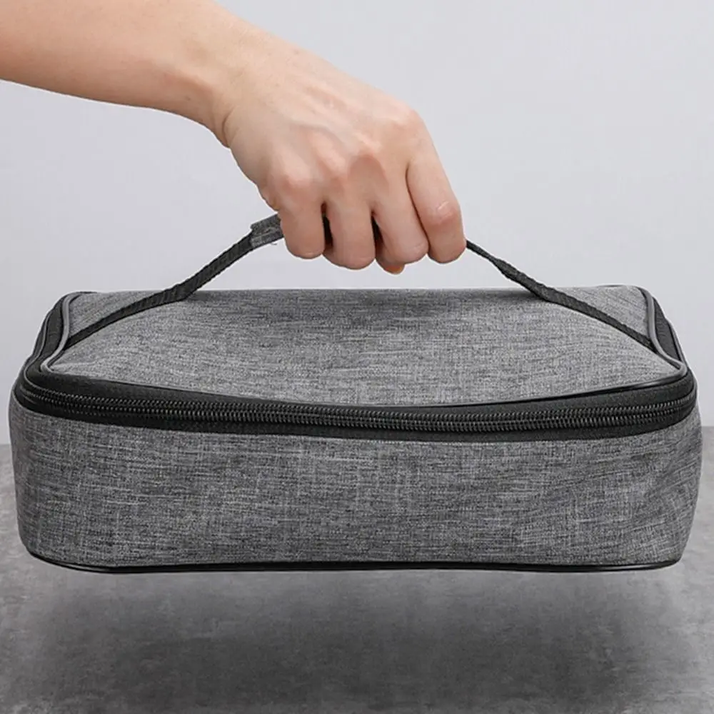 حقيبة تخزين للسفر، حقيبة حرارية معزولة، منظم الإفطار، صندوق الغداء، حقيبة الغداء المبردة #2