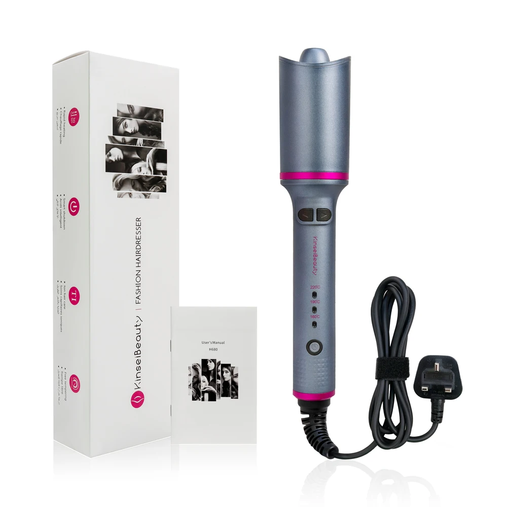 Auto Hair Curling Iron Ceramic Rotating Air Curler Air Spin Wand Styler Curl Machine Magic Hair Curler Automatic Hair Curler