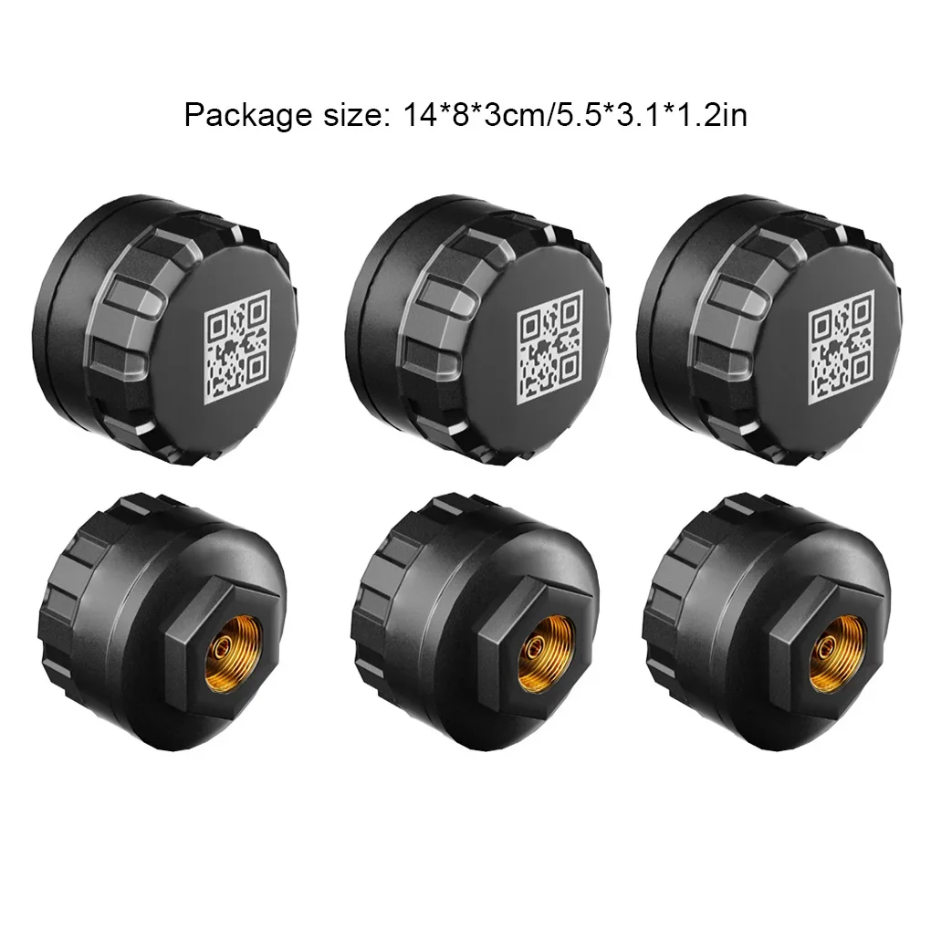 RV Truck Tire Pressure Monitoring System Car TPMS 6 Sensors Bluetooth Tire Pressure Monitoring System for Phone Diagnostic Set
