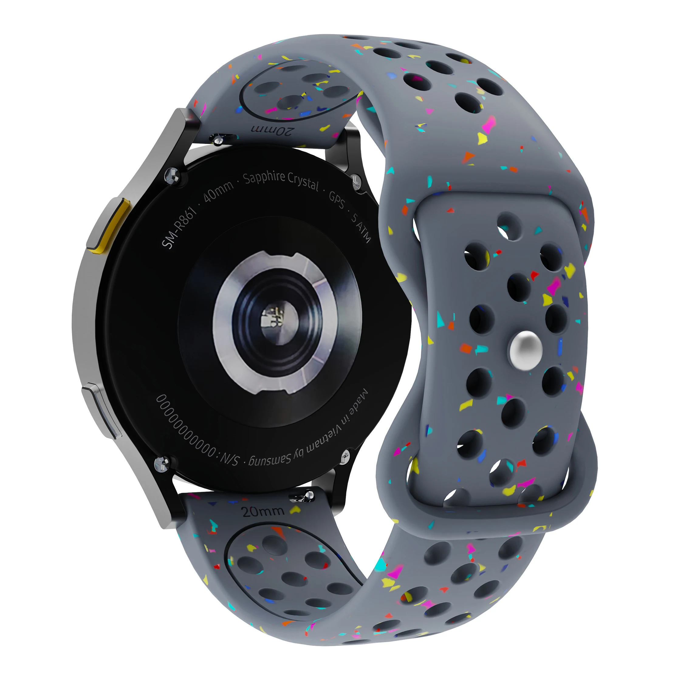 18mm 20mm 22mm Silikonarmband für Garmin Venu 4 45/41mm Forerunner 165 265 55 245 570 47/42mm Armband Garmin Active 6 5 Correa – Detail 6