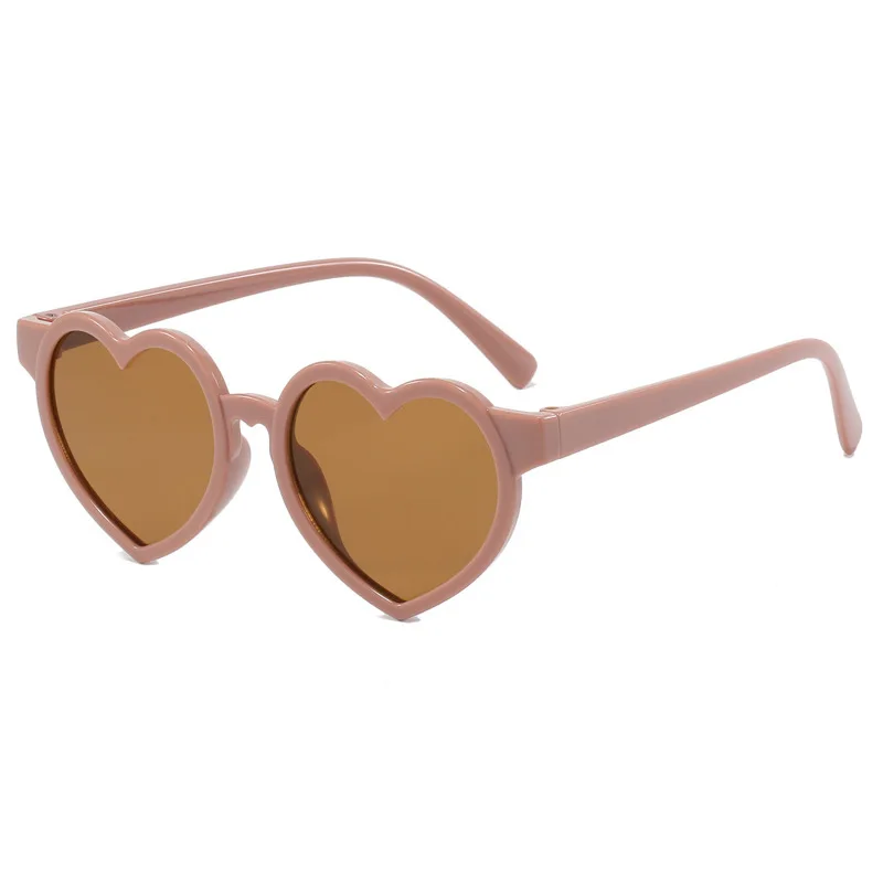 New Little Love Children's Cute Girls Wear Sunglasses Sunscreen And UV Protection Boys' Glasses Trendy