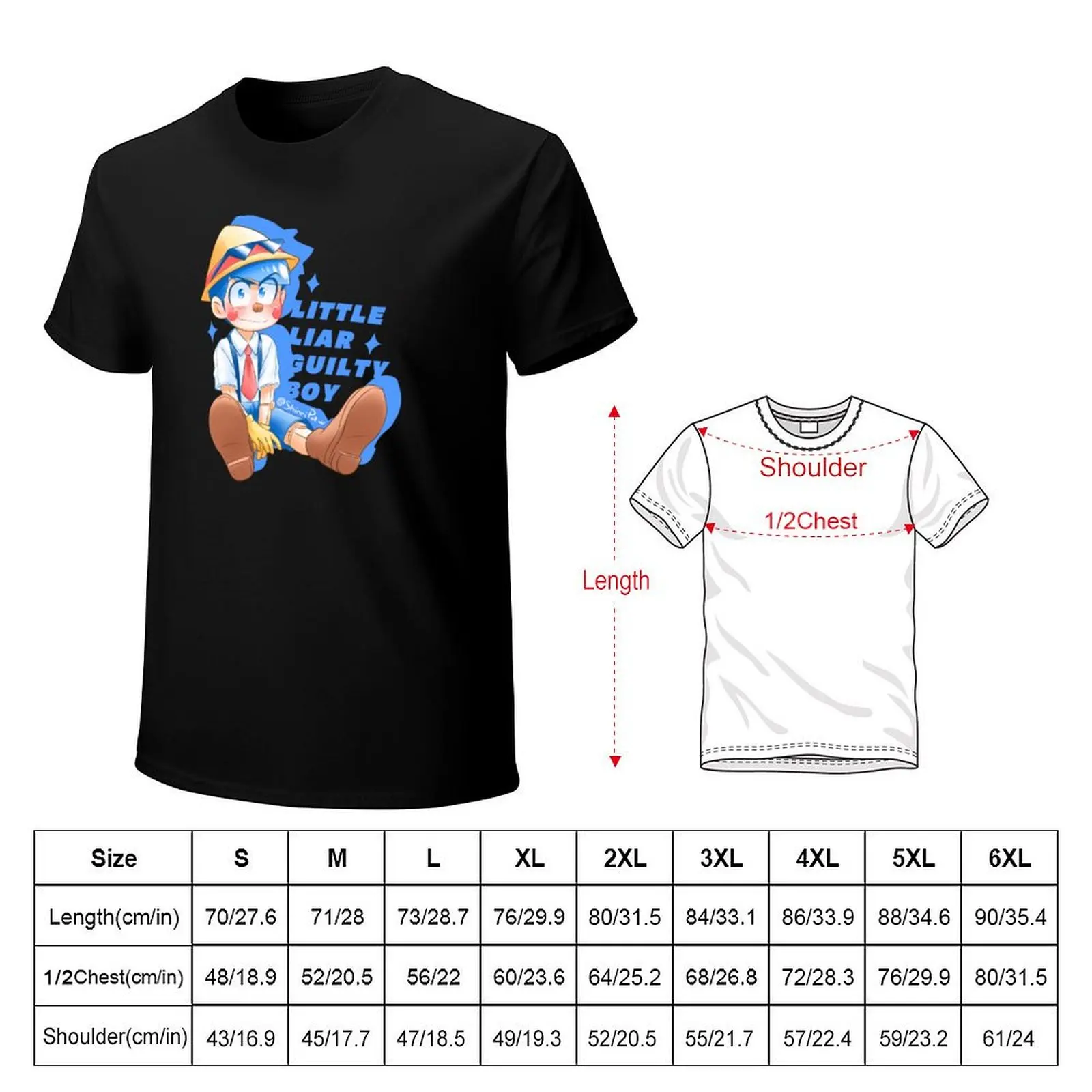 Karapino little liar guilty boy T-Shirt Trendy Pattern T-Shirt for Men