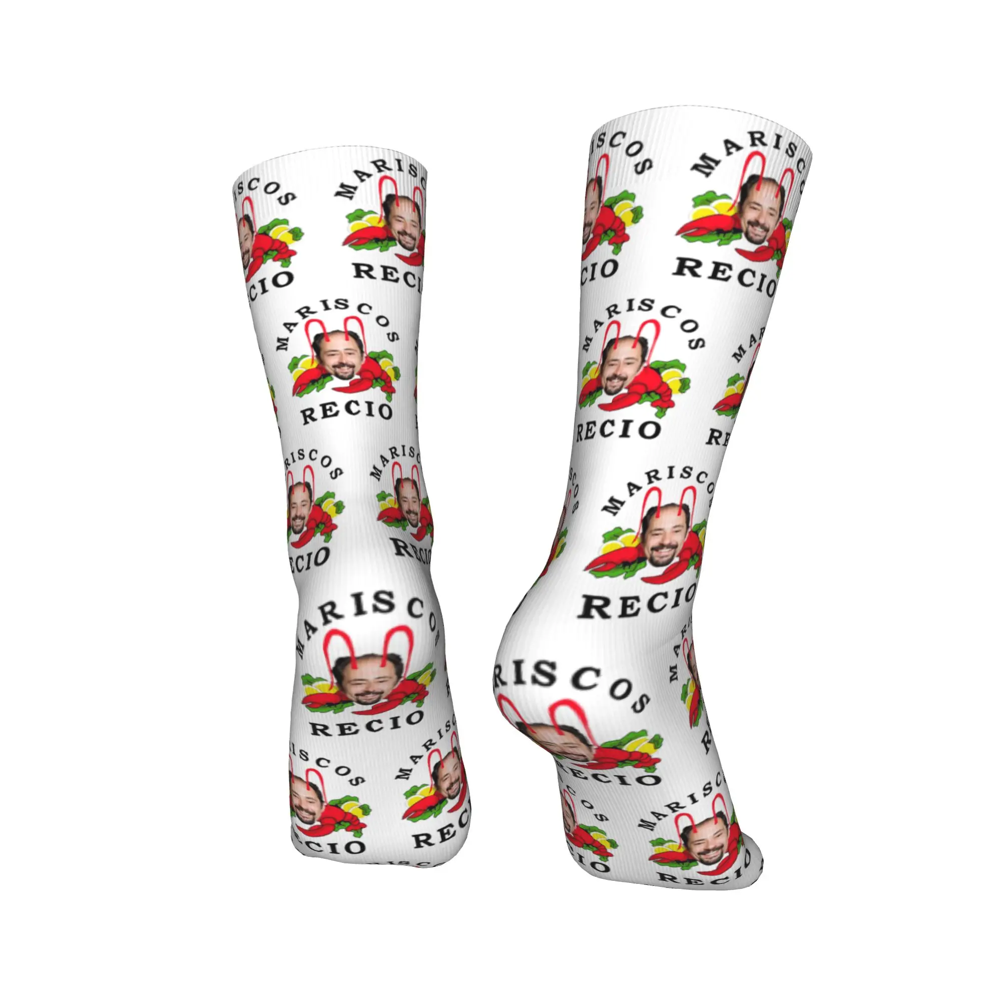Calcetines Antonio Recio para todas las estaciones, medias Harajuku, calcetines de tripulación para hombres y mujeres, regalo de cumpleaños