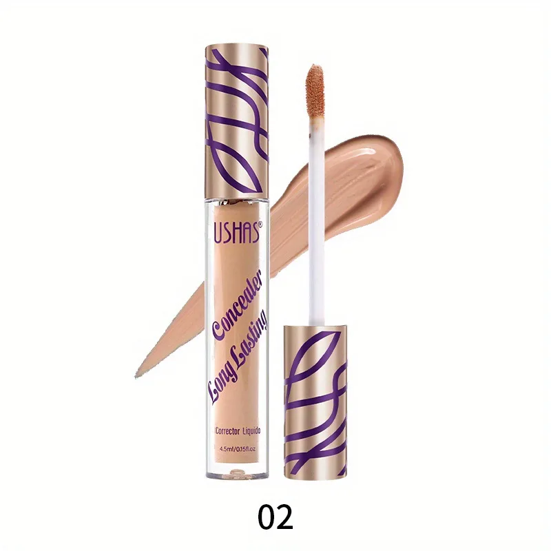 6-color Cream Concealer Waterproof Liquid Concealer Foundation Cream Lasting Makeup Natural Brightening Moisturizing Whitening