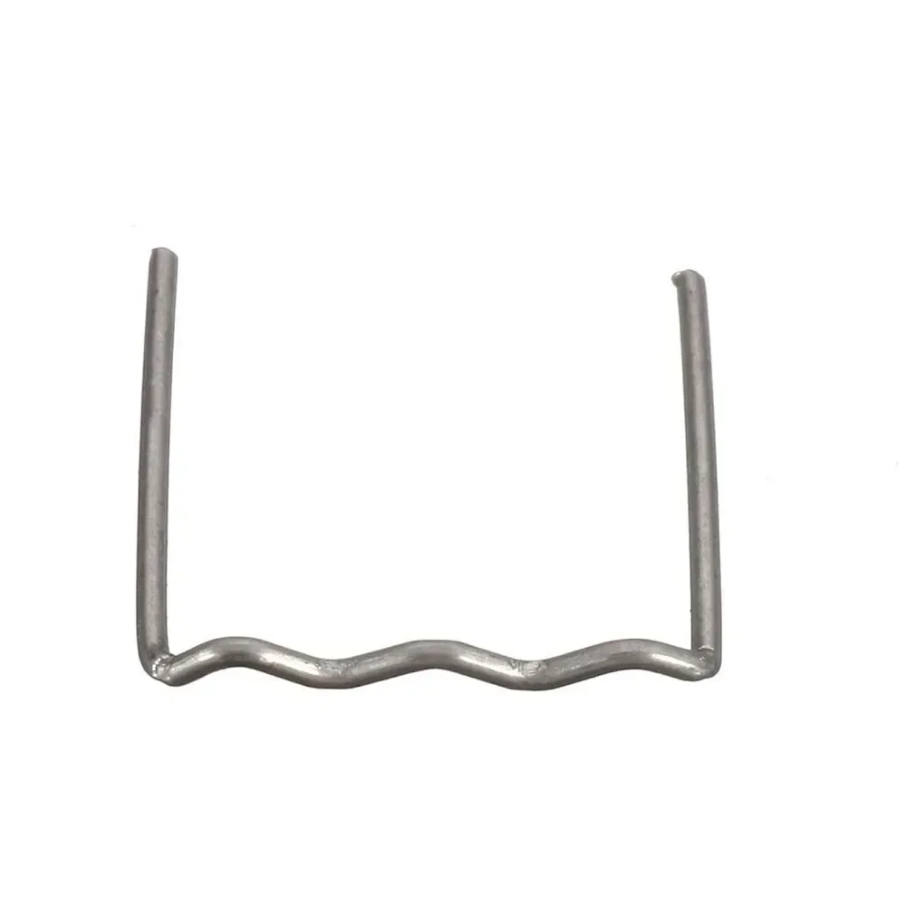 Imagem -04 - Staples Flat Wave Stainless Steel Plastic Welding Tool Hot Staples Corner Staples Acessórios 0.8 mm 0.6 mm 500 Pcs