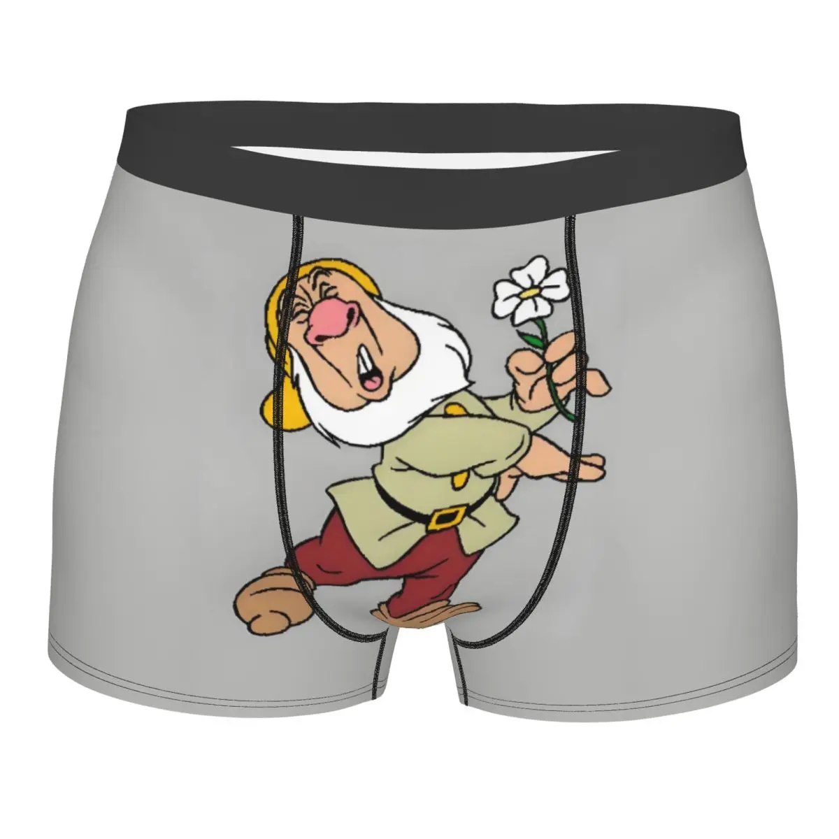 

Пользовательские крутые боксеры «Белоснежка и семь гномов», шорты, мужские трусы, удобные трусы, нижнее белье