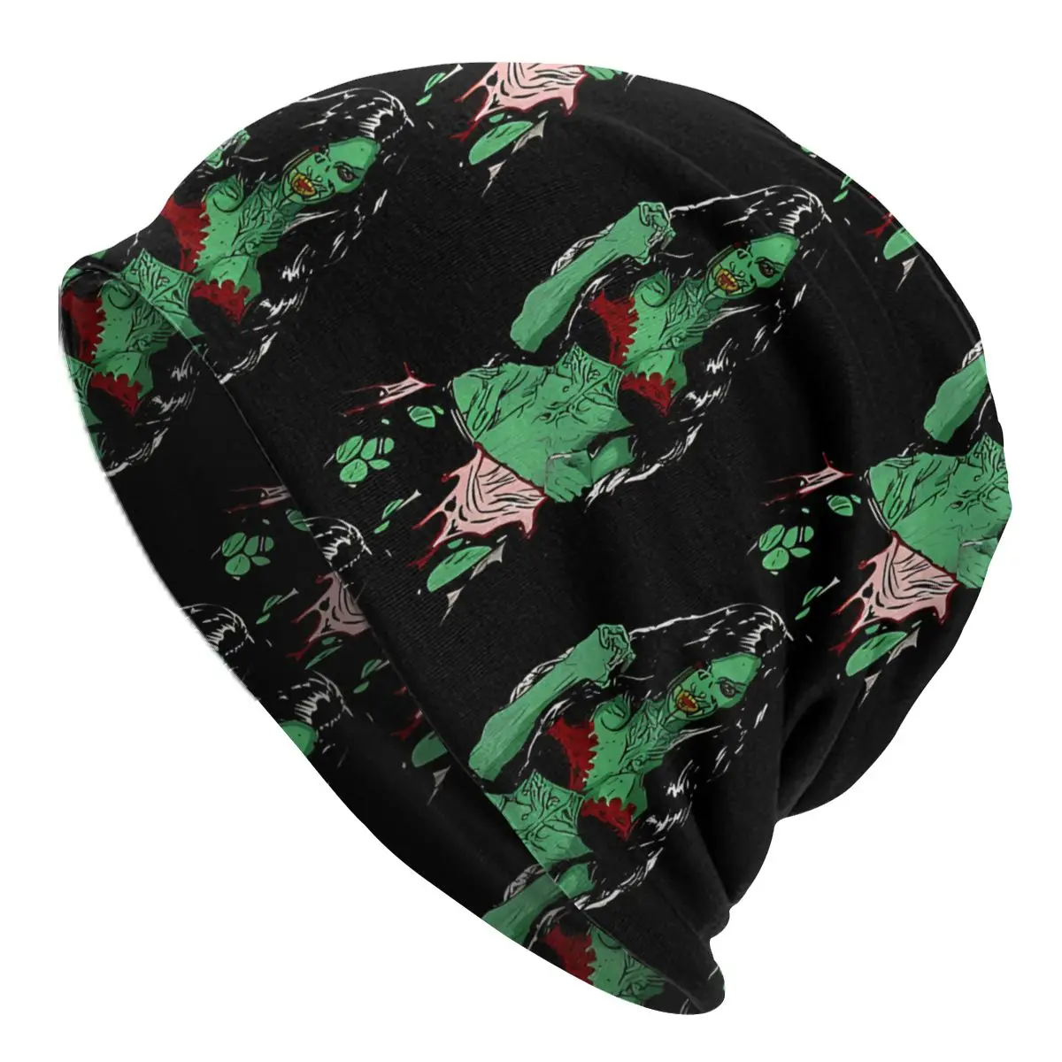 Bonnet Hats Zombie Men Women's Thin Skullies Beanies Hat Zombie Girl Autumn Spring Warm Cap Design Caps