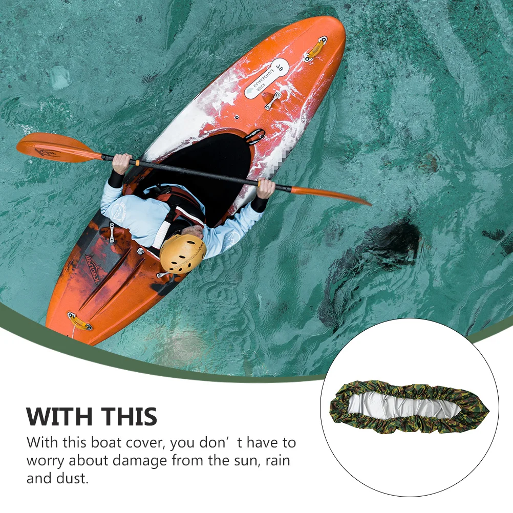 

Waterproof Boat Bag Canoe Kayak Accessories for Inflatable Boats Fishing Cover UV Heavy Duty Covers Dust-proof Chair