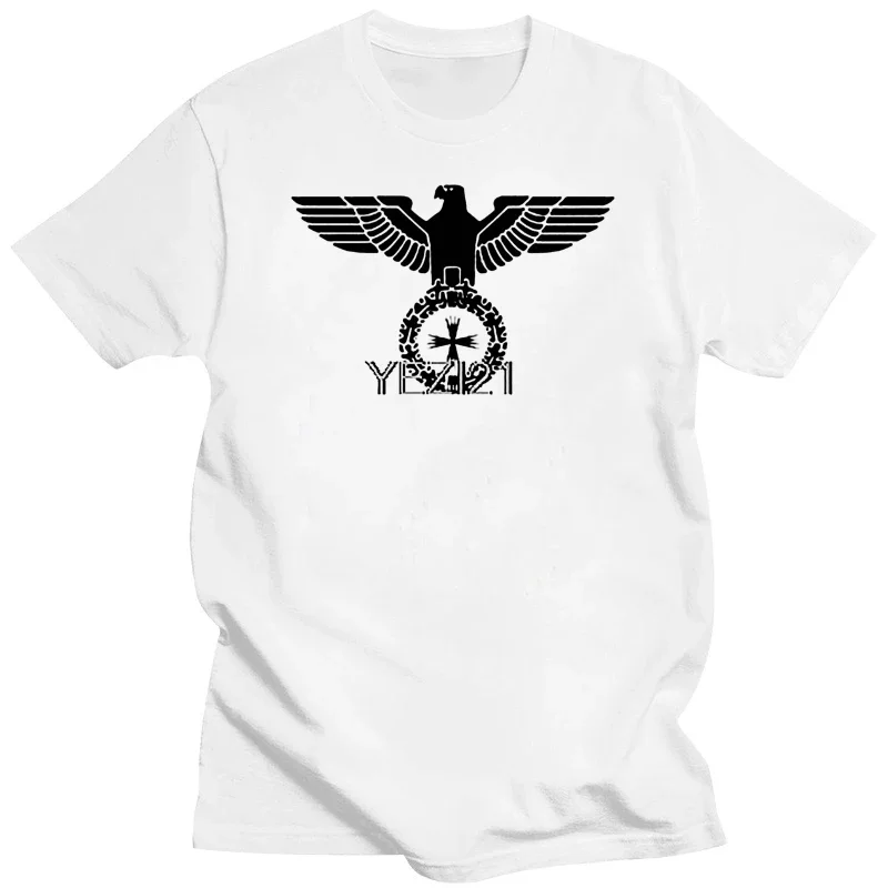 New fashion Eagle Cross Emblem Symbol Men's T-shirt German Right Wing No Novelty Mens 3D T-shirt Funny T-shirts Short Sleeve