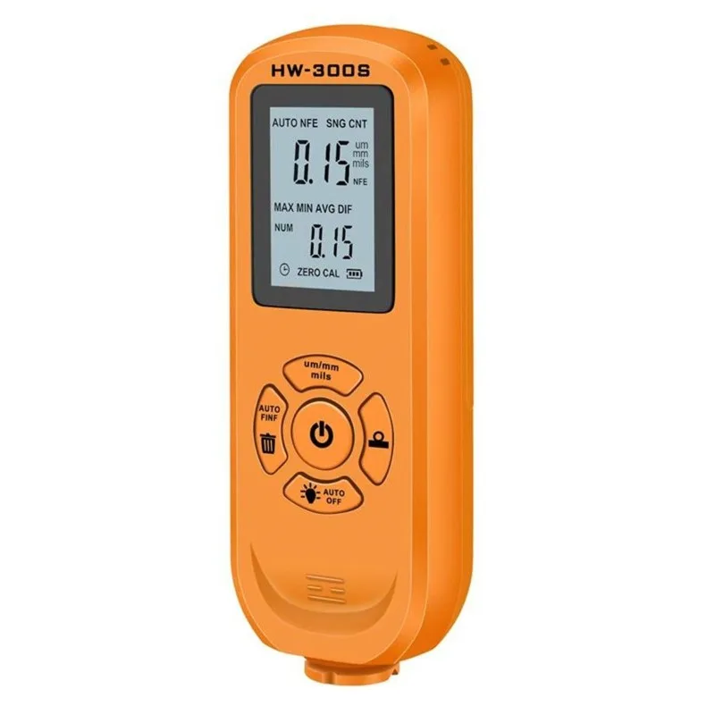 Paint film meter Coating thickness gauge Iron and aluminum dual-purpose paint film thickness gauge Micron
