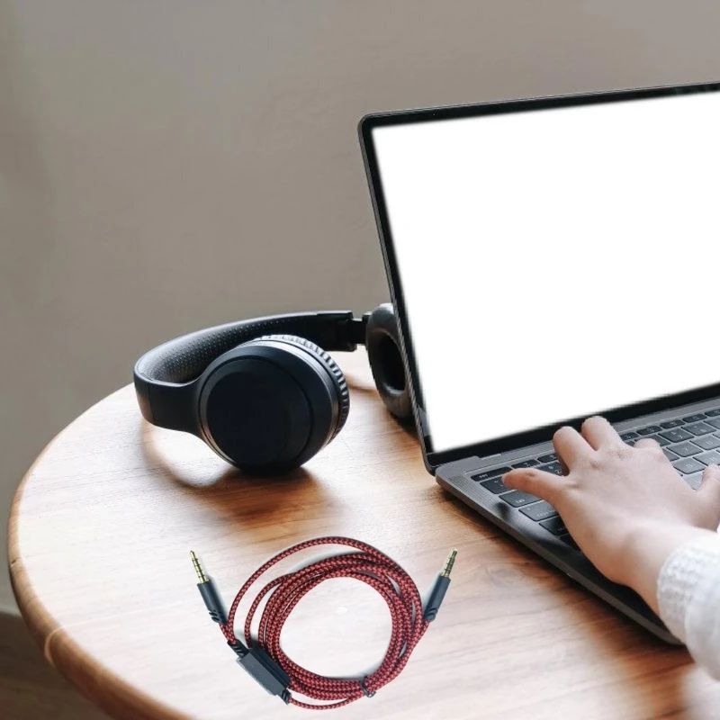 A10 A40 A50 ヘッドセット用 M17B 耐久性ヘッドフォン ケーブルにより接続が強化