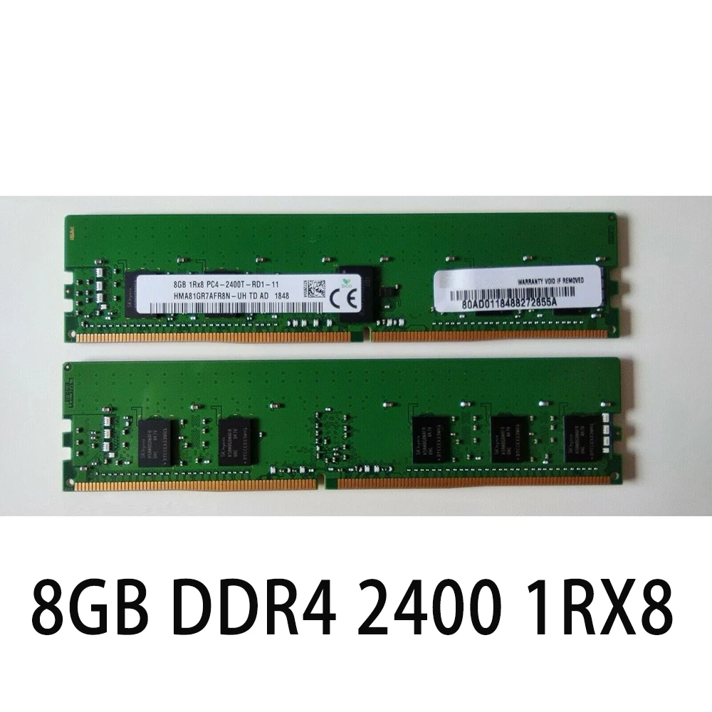 

1PCS RAM 8G PC4-2400T-RD1-11 For SK Hynix Server Memory HMA81GR7AFR8N-UH 8GB DDR4 2400 1RX8