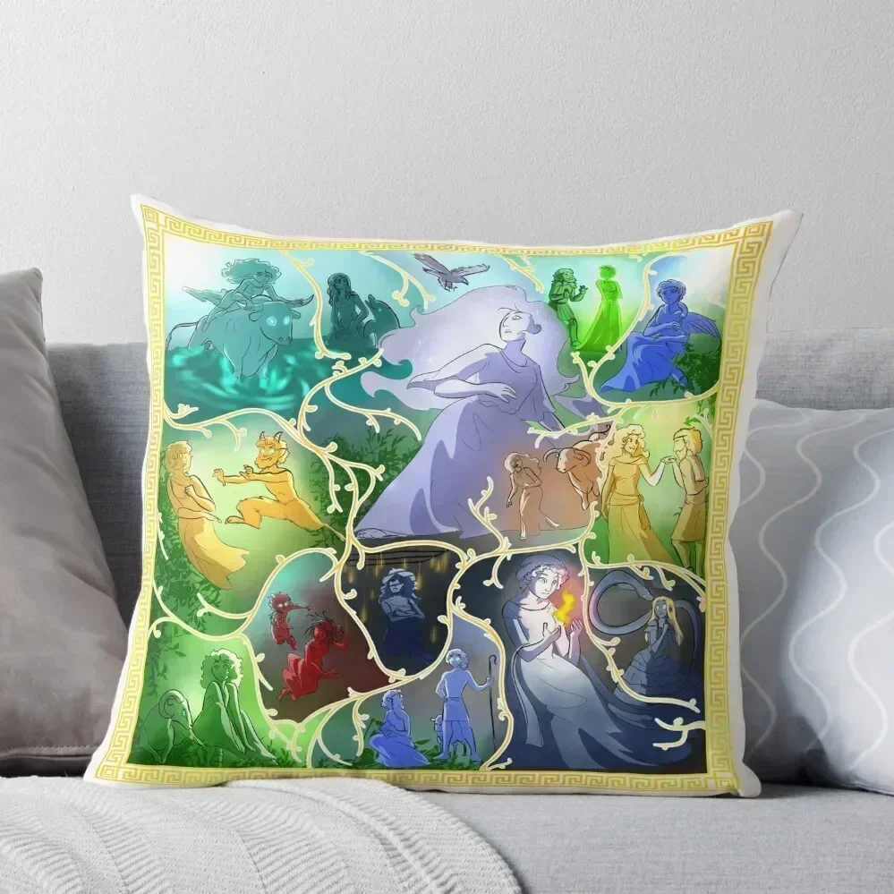 

Arachne's Tapestry Throw Pillow Decorative Cushions christmas decorations for home 2025 Cushion Child pillow