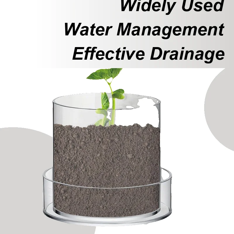 

Clear Plant Pots Transparent Plant Pots Reusable Acrylic Cups Saucers Tray With Drainage For Seedling Starter Growing
