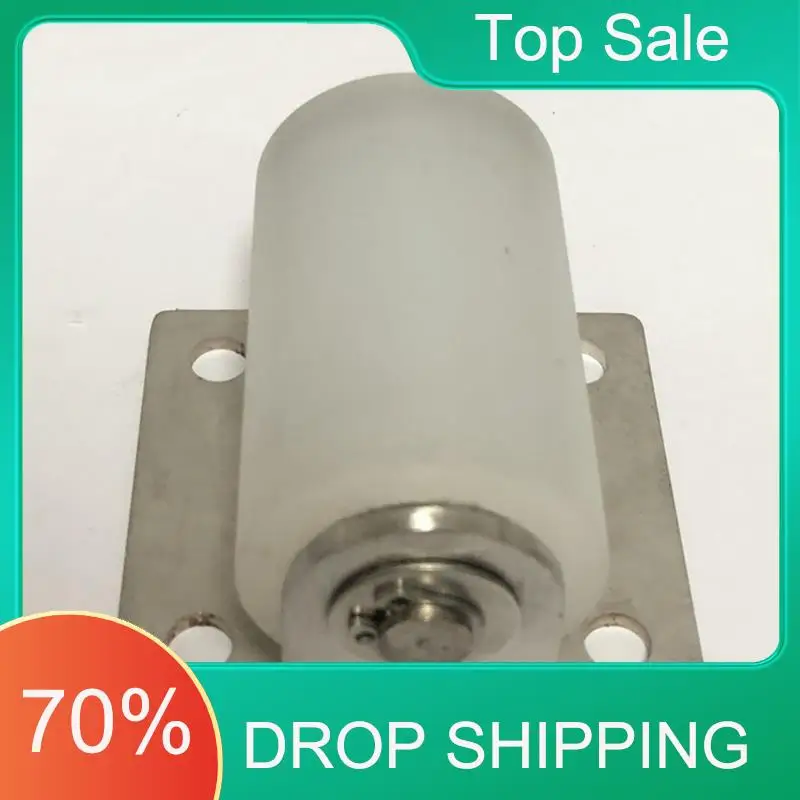 Acessórios de hardware para móveis superiores at03, 1 suporte de aço inoxidável, polia de nylon, rolamento silencioso, push-pull, rolo de cabeça de porta de chuveiro