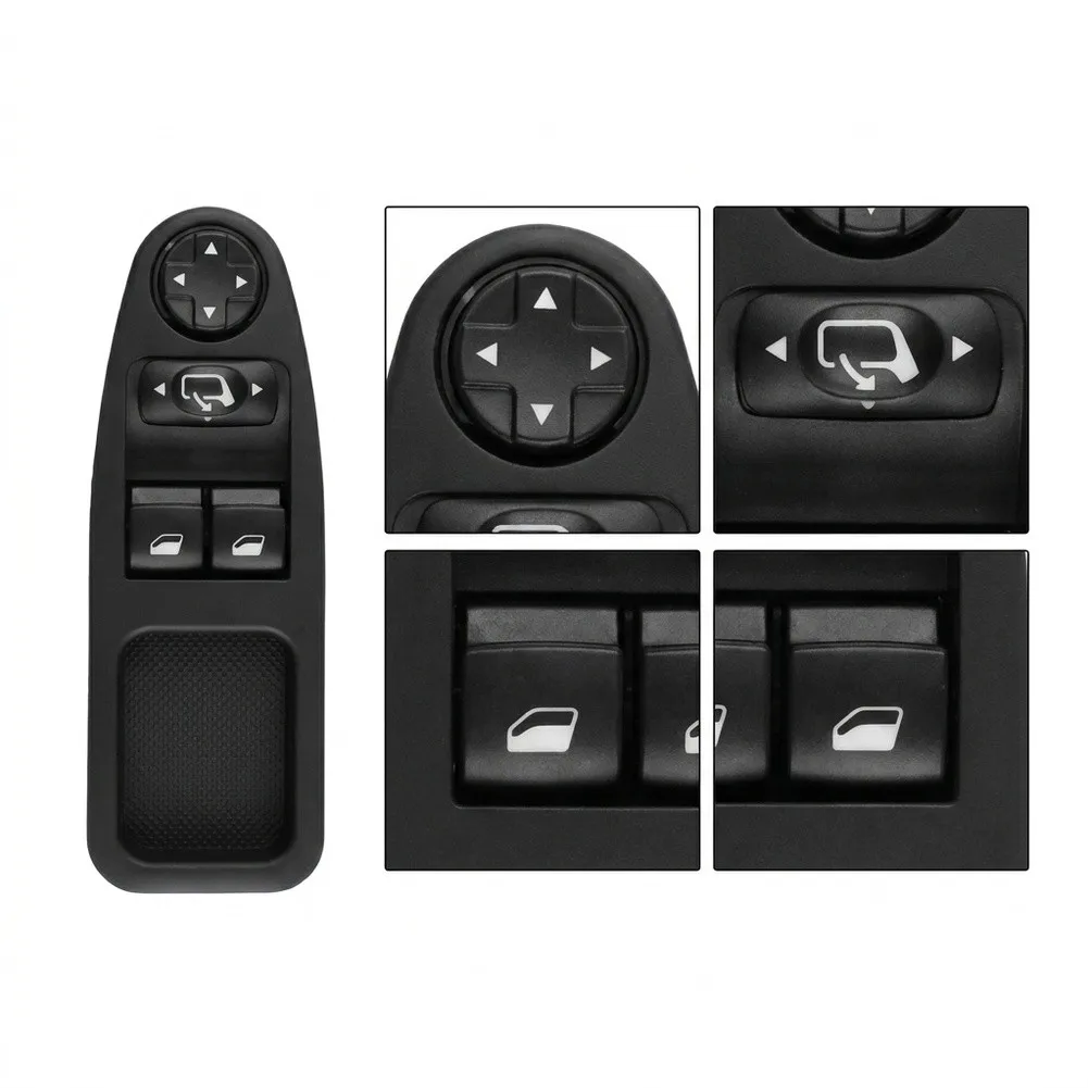 OEM-Specified Master Window Switch 6554ZJ for Fiat For Scudo 2007-2016 Also Certified for Expert and For Jumpy Integration