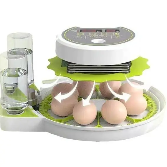 

Hom Fully Automatic Intelligent Incubator for Chicks, Ducklings and Goslings Compact Domestic Incubator for Pigeons and Parrots