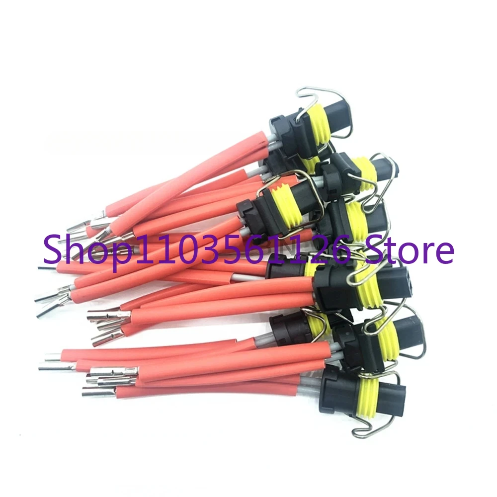 1PCS FOR CATERPILLAR CAT 330D 336D/C9 Excavator Injector plug injector solenoid valve harness plug Excavator Accessories