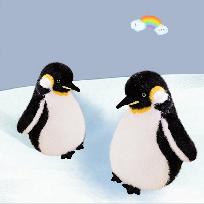 1pc 17-45cm Nette Pinguin Plüsch Spielzeug Flauschigen Echte Tier Puppe für Kinder Hause Dekoration Geburtstag geschenk
