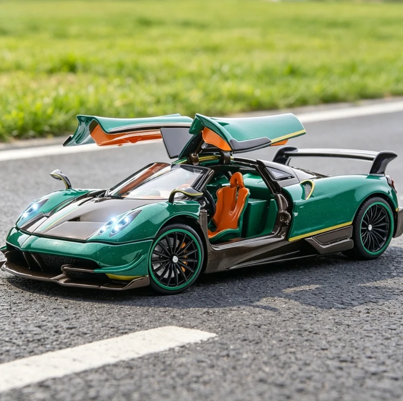 

JKM 1:32 Roadster BC Sports Car Simulation Diecast Metal Alloy Model Car Sound Light Collection Kids Toy Gifts