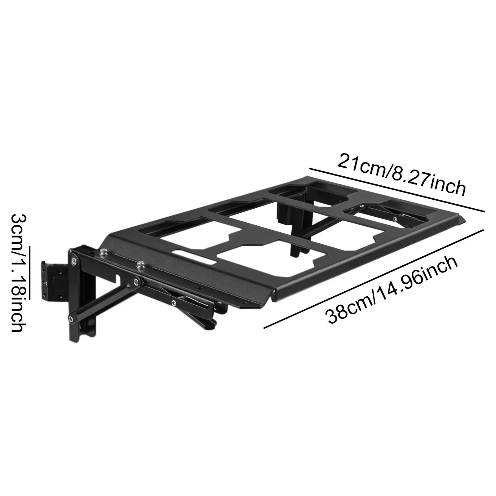 Work Storage Bracket Foldable Space Saving Carbon Steel Versatile Workbench Stand