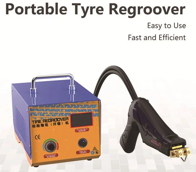 High Power Tire Regroover Machine Truck Bus Tire Tread Cutting Grooving Equipment Tire Regroover - view 2