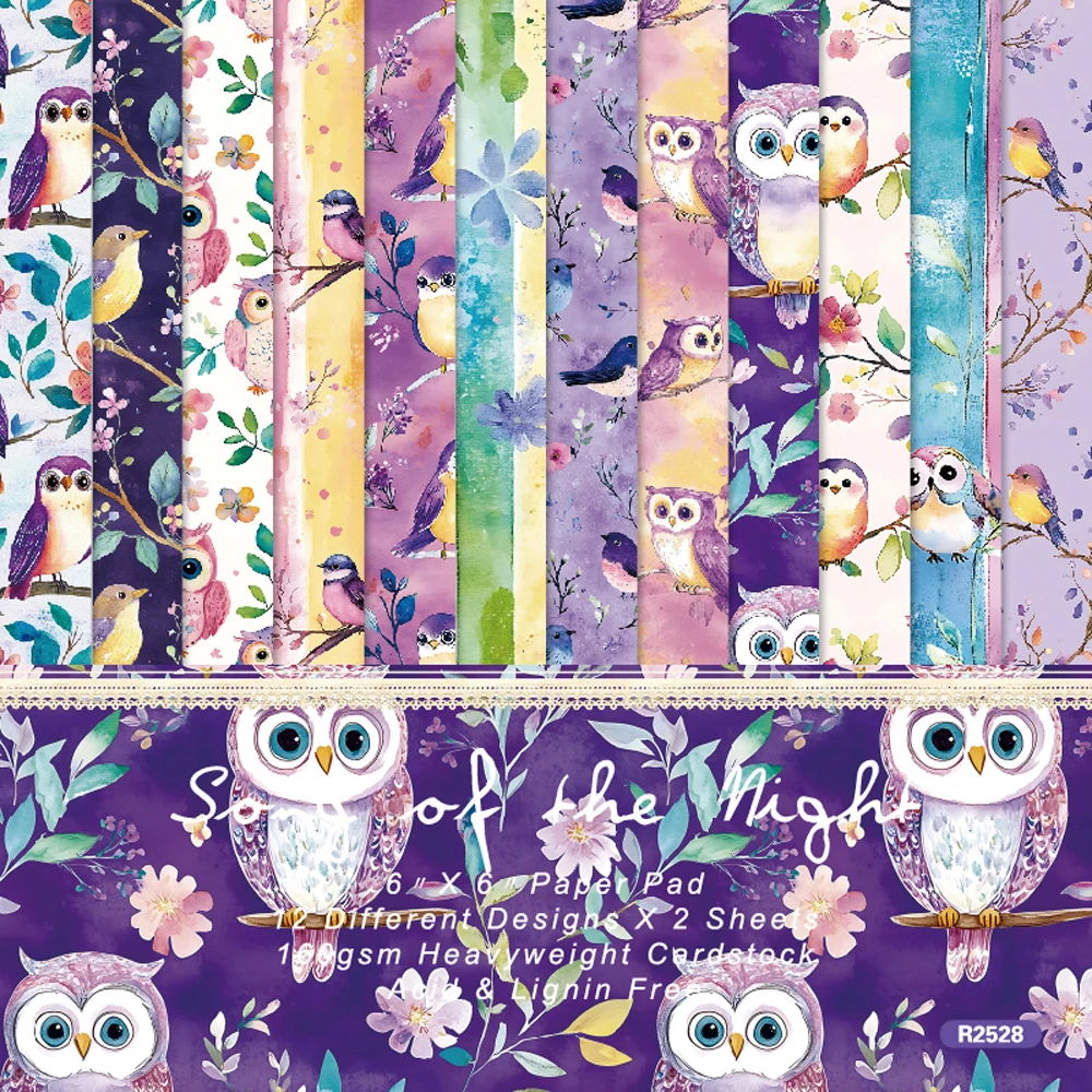 12 Sheets 6"X6" Son…