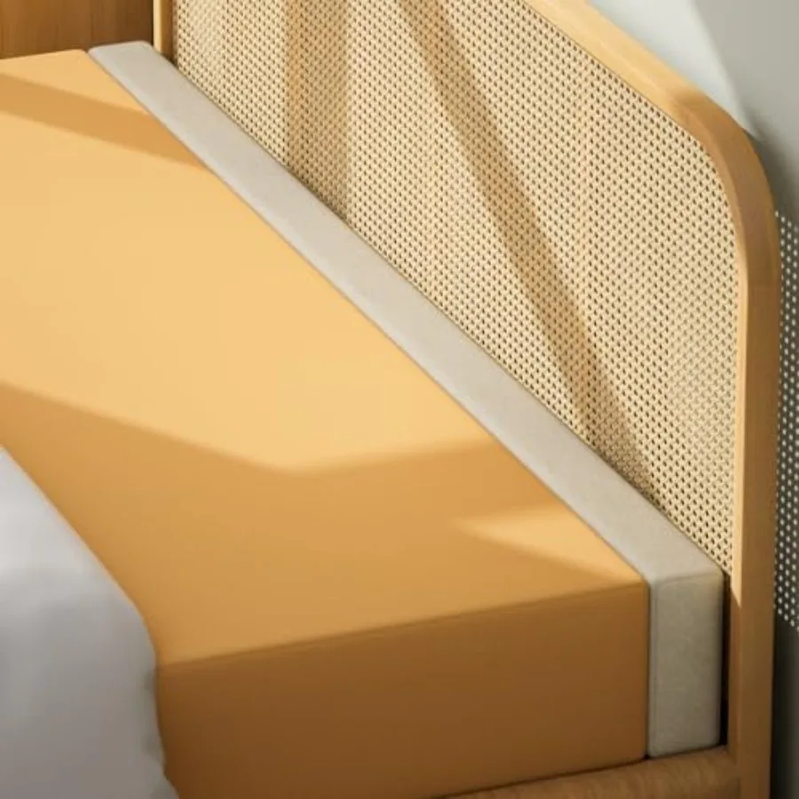 

Bed Gap FillerMattress Extender Headboard Pillow Between Headboard and Mattress or Wall High-Density Foam with Removable Cover