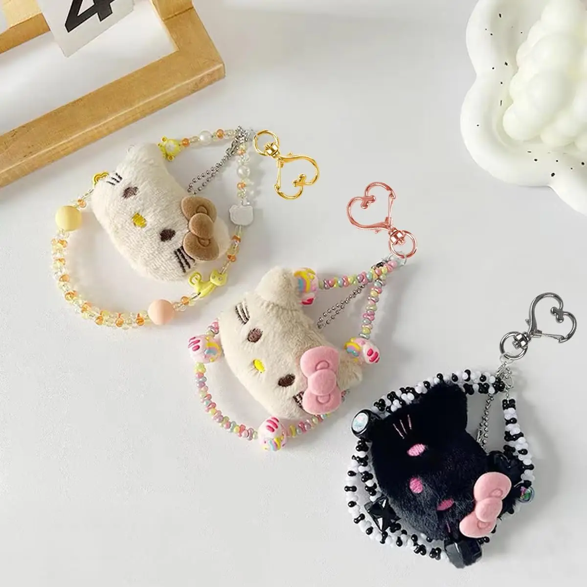 5/10/15/25/40/60Pcs Heart-Shaped Swivel Snap Hooks Metal Spring Snap Keychains Heart Clips Trigger for Lanyard Jewelry Charms