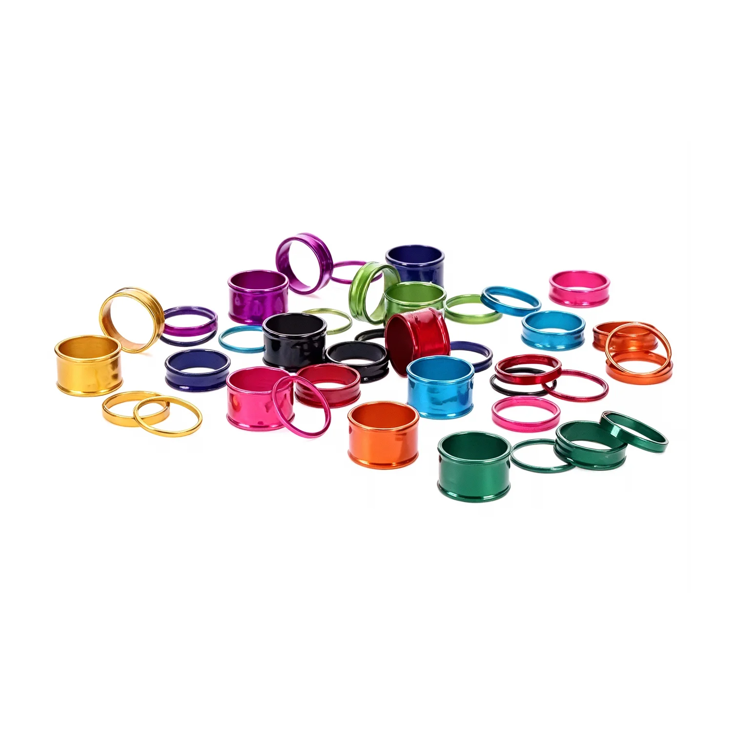 AliExpress NONE Aluminium Bike Headset Space Doctor Washer Mountain Bicycle Front Fork Washer Bike Stem Handlebar Spacers Ring