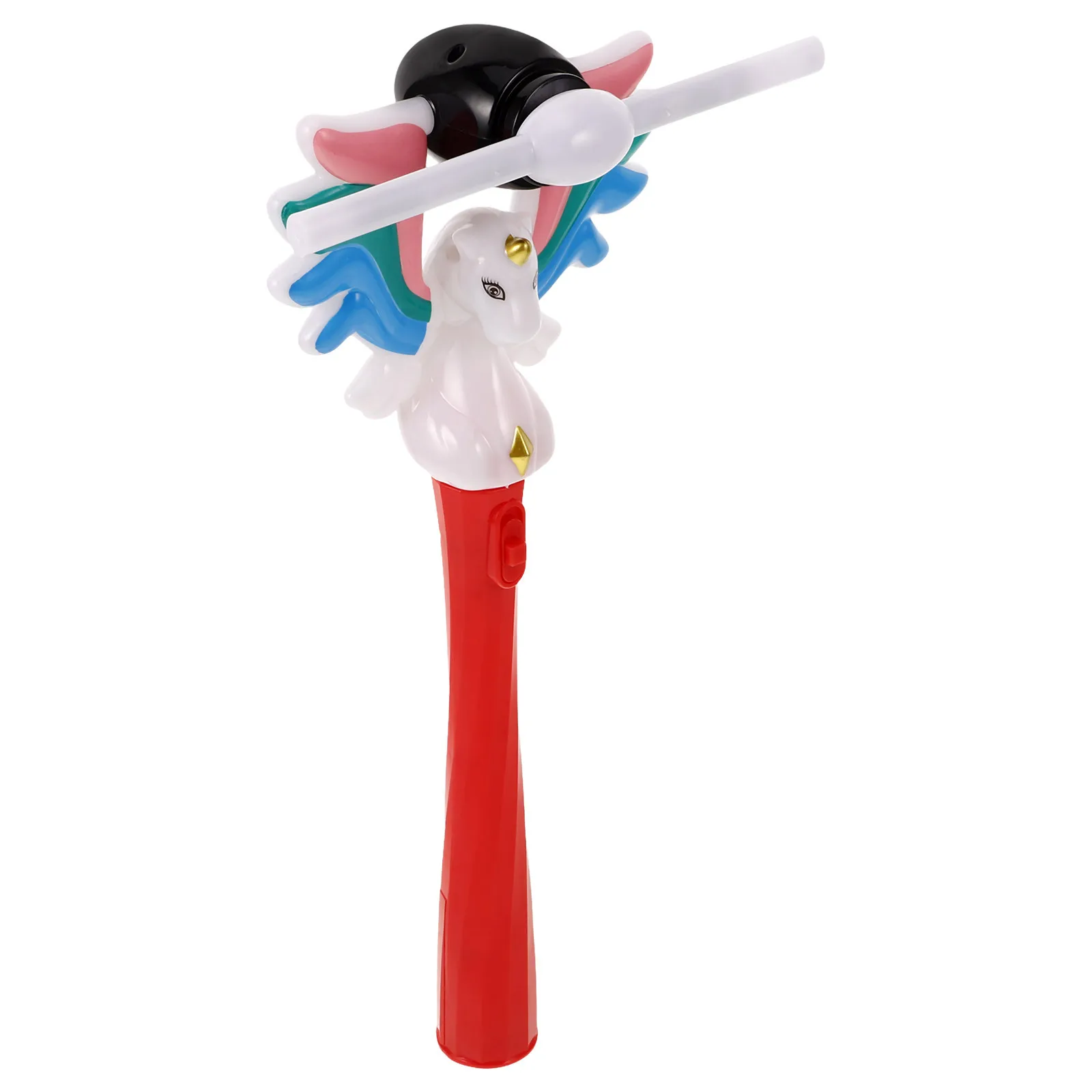 Świecąca różdżka z kolorowymi obrotowymi światłami, jednorożec, muzyka, dźwięk końskiego łapa, upominki na przyjęcia dla dzieci, migające diody LED
