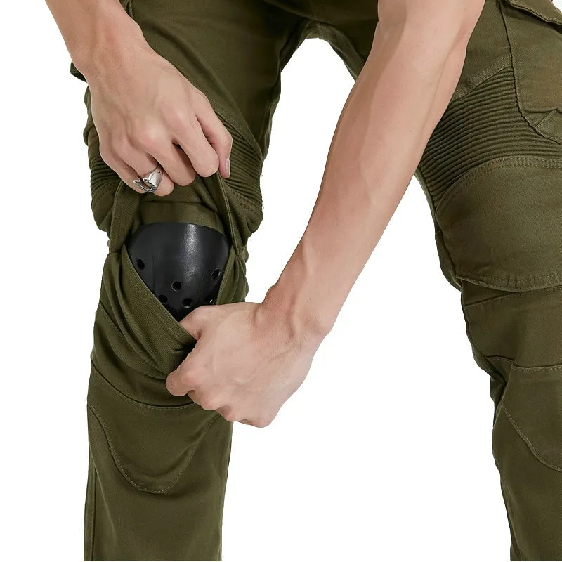 Neue Motorrad-Reitjeans, Rennhosen, Schutzausrüstung, Anti-Drop-Radhosen, Ritterhosen.