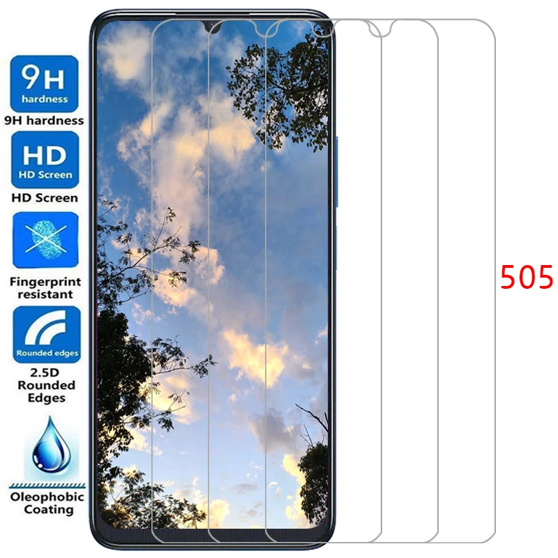 Protector de pantalla para tcl 505 protector de vidrio templado en tcl505 película de teléfono vidrio 9h tlc tlc505