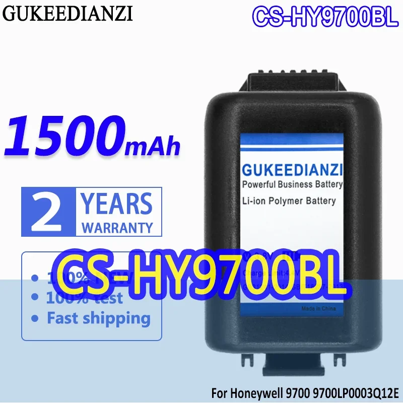 

Аккумулятор GUKEEDIANZI CS-HY9700BL 1500mAh для Honeywell 9700 9700-BTEC 9700-BTEC-1 9700LP0003Q12E 9700LPWGC3N11E для Dolphin 9700