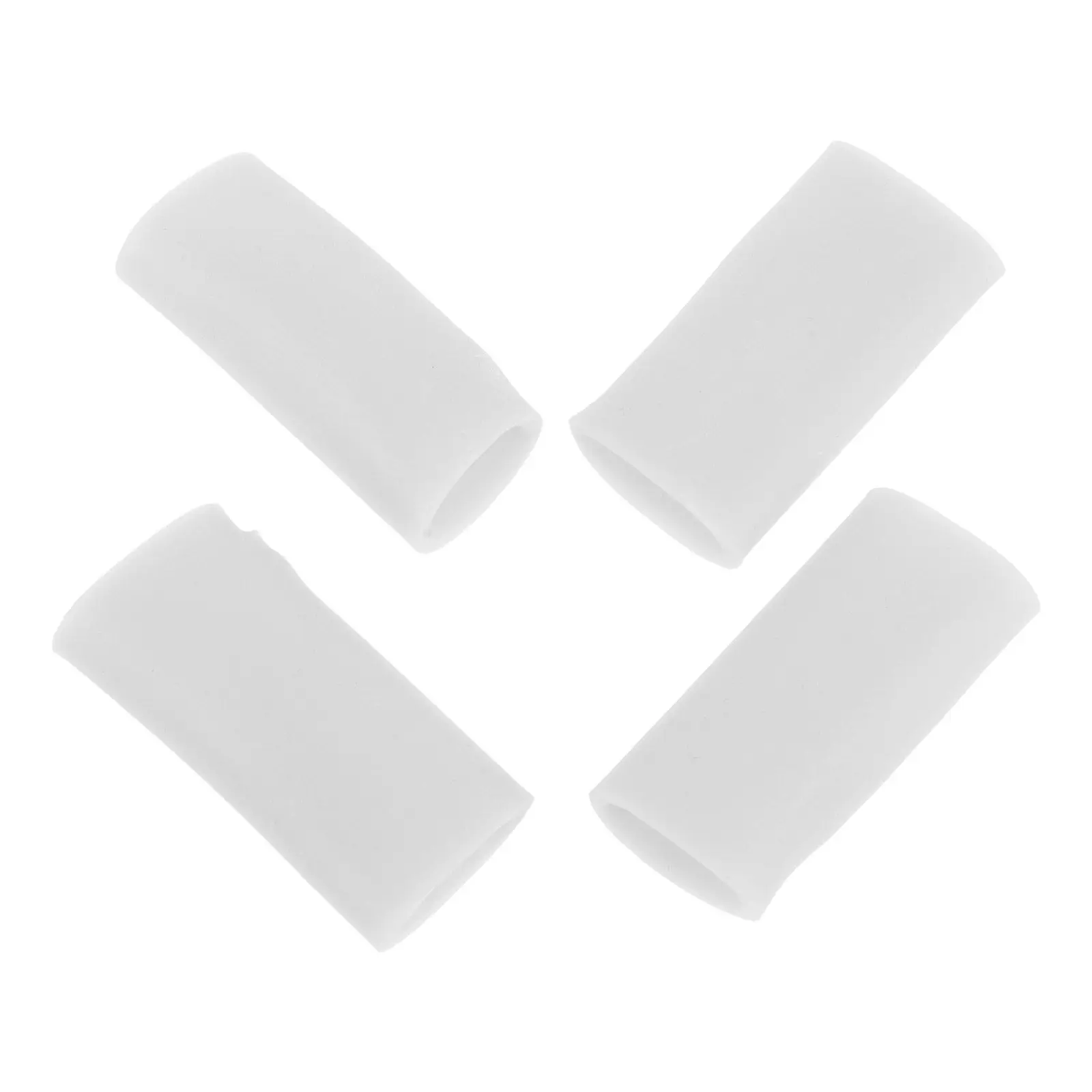 

4Pcs Silicone Finger Protectors Ultra Thin 0.2cm for Wind Instruments Reusable Finger Cots Comfortable Fit for Saxophone