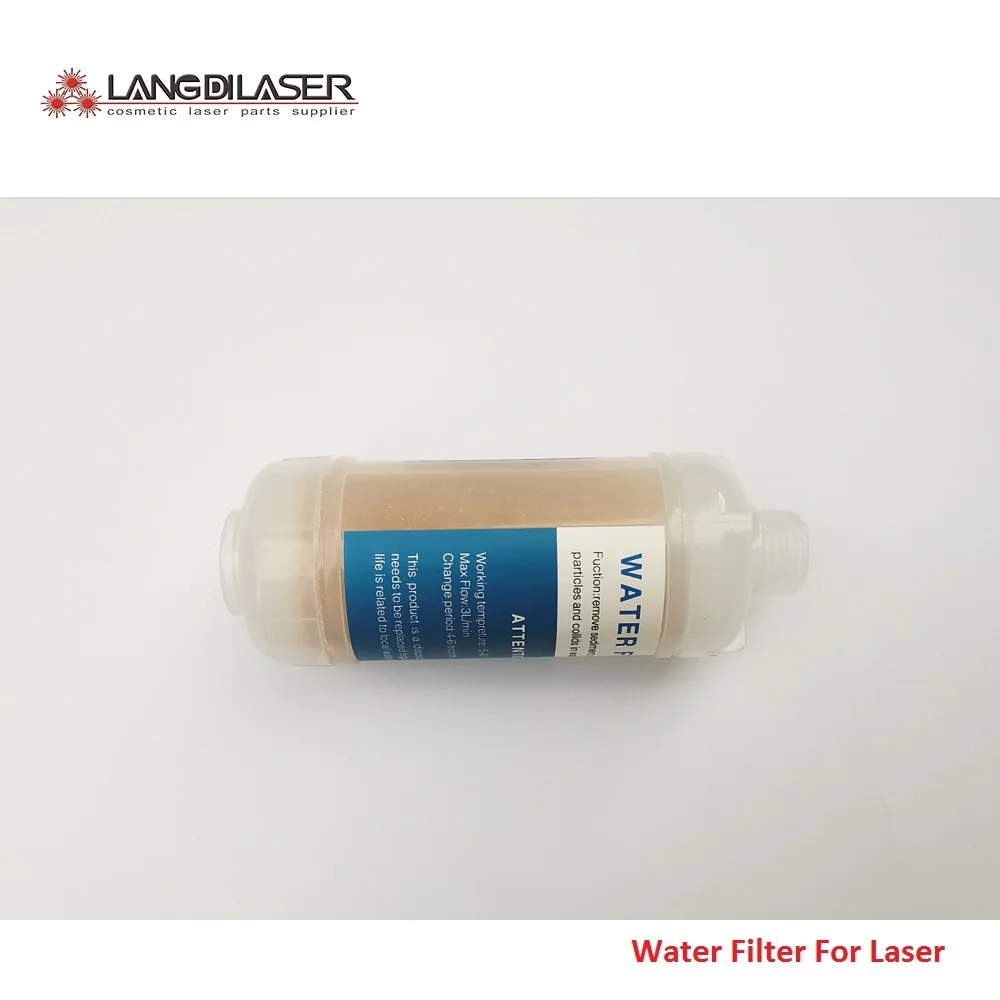 Filter-With-Ionic-Exchange-Resin-Inside / Softening Water Quality / For Laser System Installation