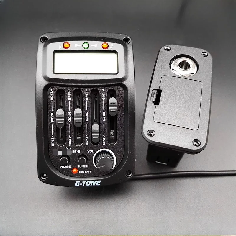 

GS-3 Folk Guitar 4-band EQ 12-tone Phase Pickup with Display