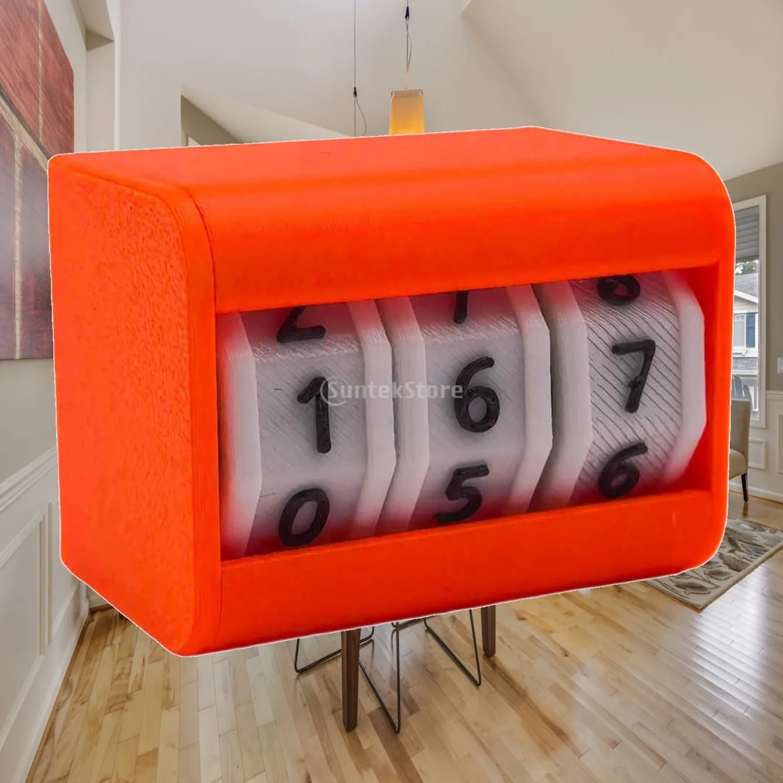 Daily Study Progress Counter 3 Digit Number Goal Setting Timer for Exam Countdown 365 Days Tabletop Game Life Counter Dial