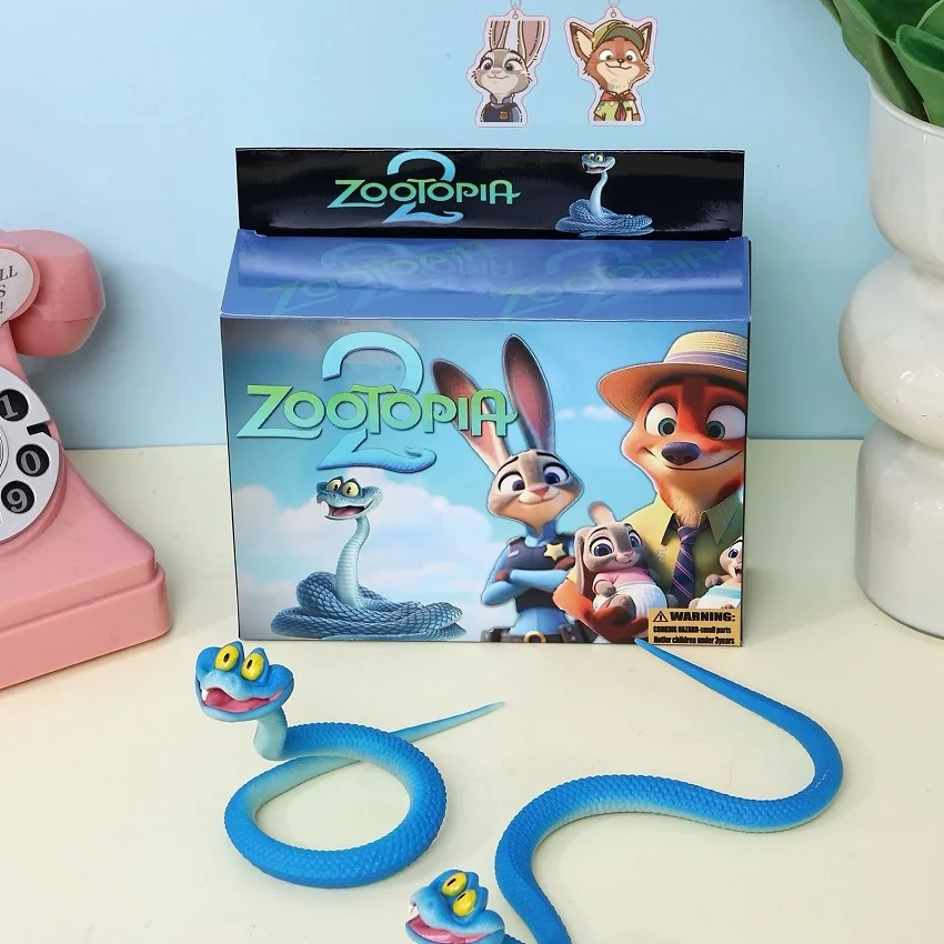 Zootopia 2 غاري جديد الضغط الرسوم المتحركة الطرفية الكرتون نموذج Twistable الديكور صبي ألعاب بنات حلية هدية عيد #1