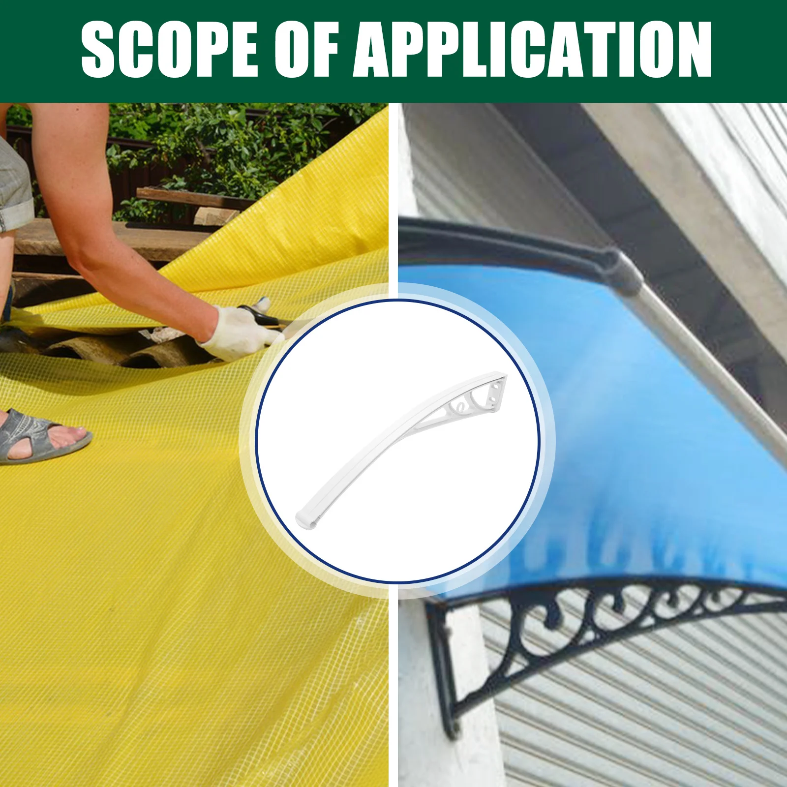 

Awning Canopy Bracket Reinforced Pvc Window Door Patio Roof Rack Outdoor Bracket For Awnings Support Shelter Extension