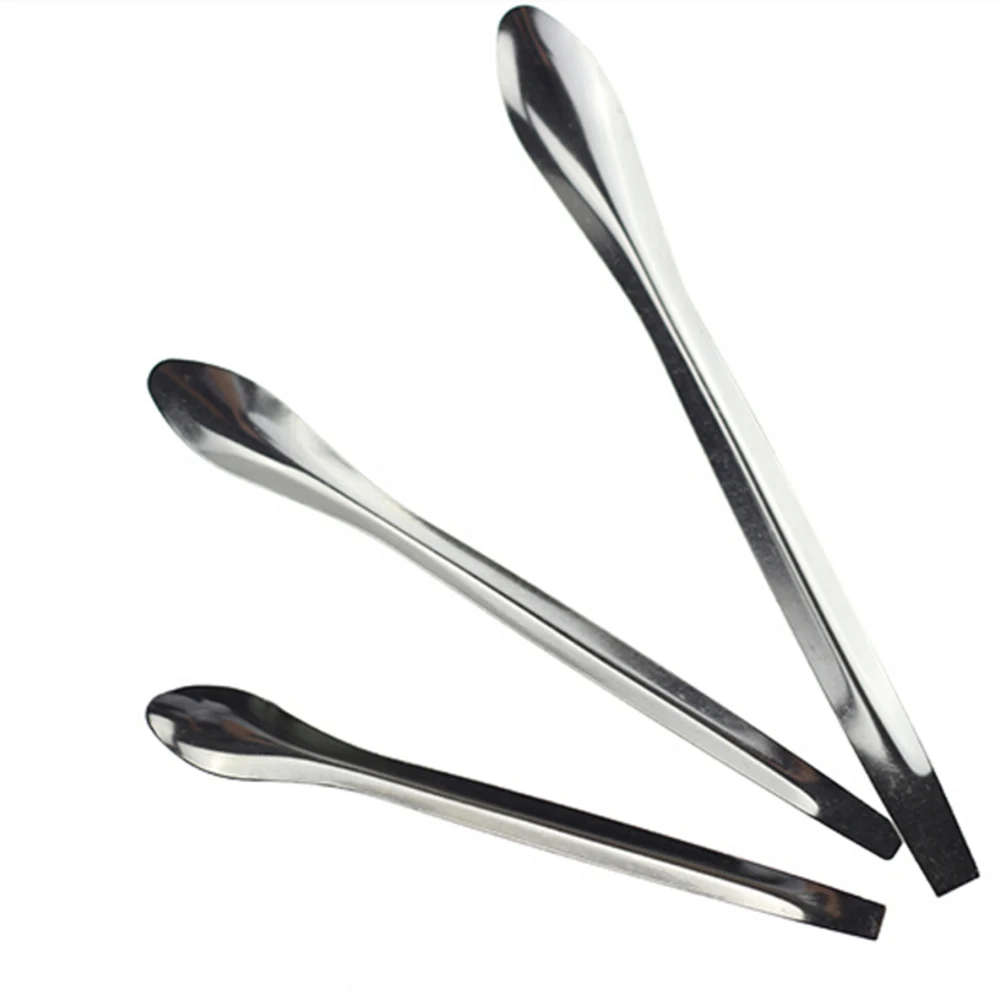3Pcs/Set Stainless Steel Medicinal Ladle Spoon Chemistry Experiment Pharmacy【Homeclub】