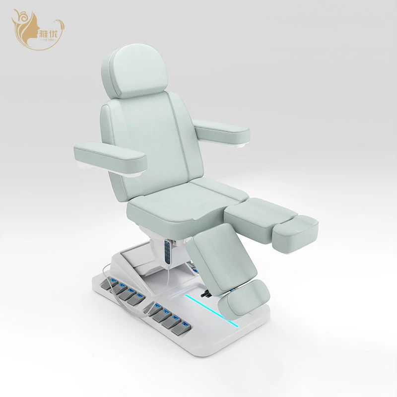 Buff Synthetic Leather Massage Table With Sturdy Metal Frame For Salon Spa Full Body Therapy And Professional Use