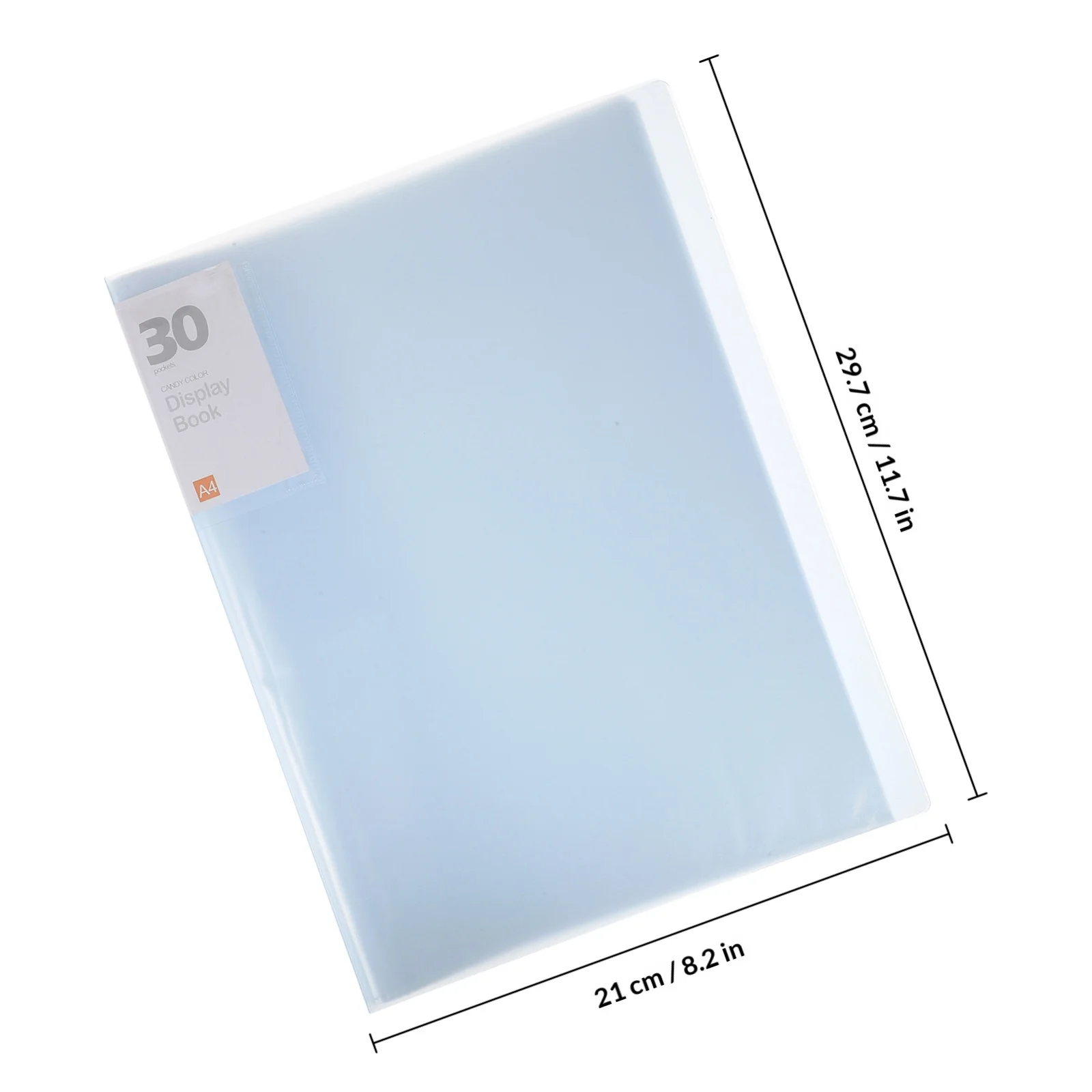 A4 Transparent File Folder Durable Music Binder For Sheet Score Organizer Wear-Resistant Document Protector School Office
