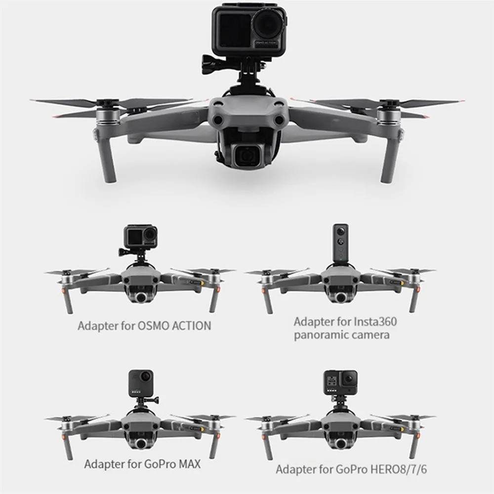 범용 어퍼 거치대 어댑터 키트, DJI 매빅 3 프로, AIR2S, Air 3, MINI2 용 드론 장착 브래킷, 액세서리
