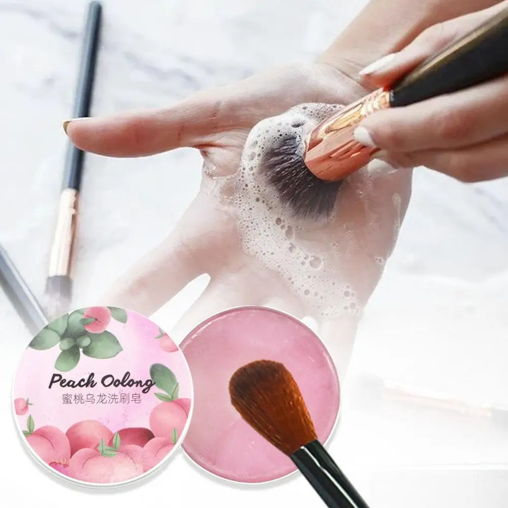 Makeup Brush Cleaner Soap Pad MakeUp Washing Brush Cosmetic Eyebrow Brushes Cleaner Tool Makeup Cleaner Soap Pad 1pcs