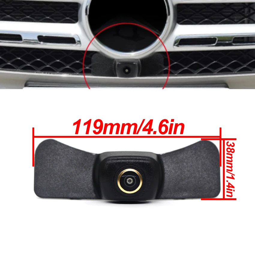 Car Front View Parking Camera Night Vision Waterproof For Mercedes Benz GLB Class X247 GLB180 GLB200 GLB 250 GLB35 AMG 2020 2021